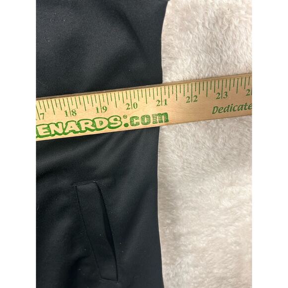 Nike Track Jacket Women’s XL Black Full Zip Mock Neck stretch The Athletic Dept - Picture 4 of 8